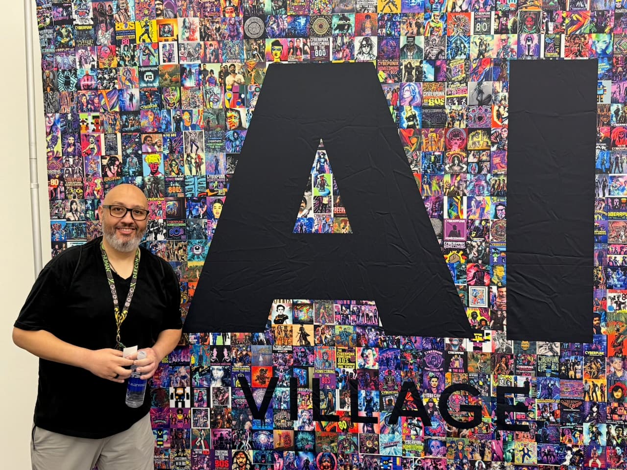 Rock Lambros at the DEF CON AI Village